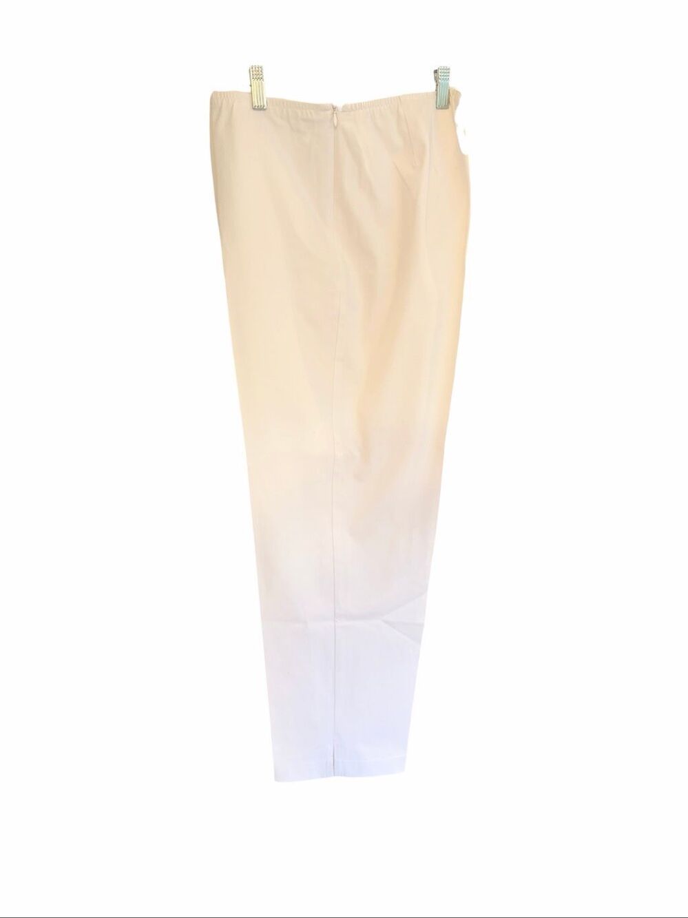 Eileen Fisher Organic Cotton Women’s White Pants Sz L